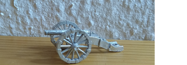 Beauvrye Modell 1746 3-pfünder Geschütz