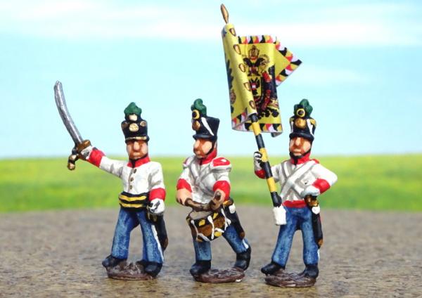 Austrian infantry in action