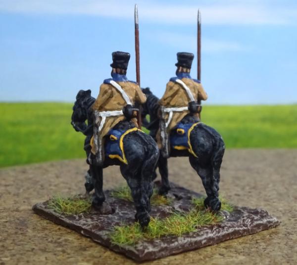 Russian Hussars in greatcoat