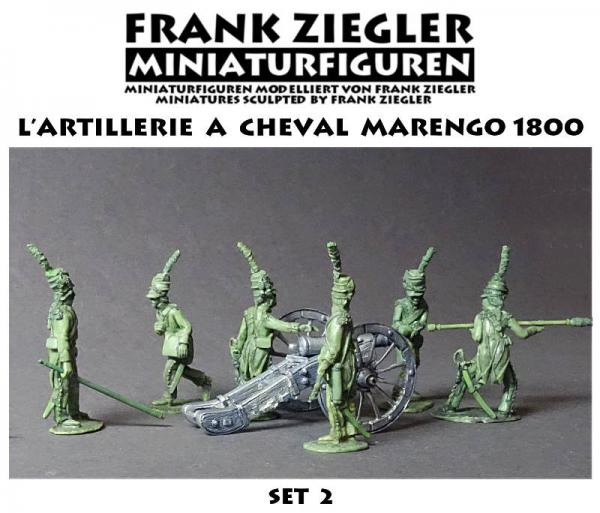 French horse artillery 1800 - Set 2