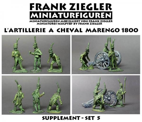 French horse artillery 1800 - supplement Set 2