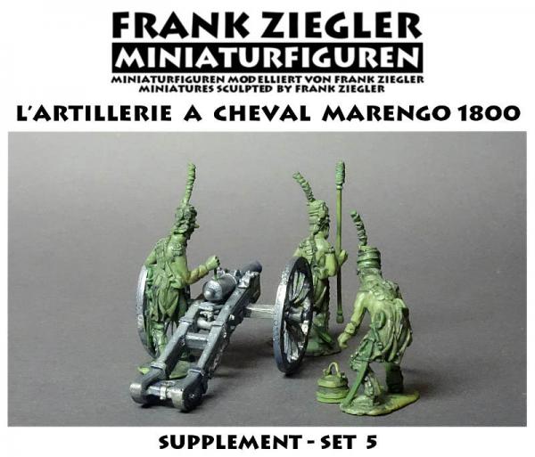 Französische reitende Artillerie 1800 - Ergänzungsset 2