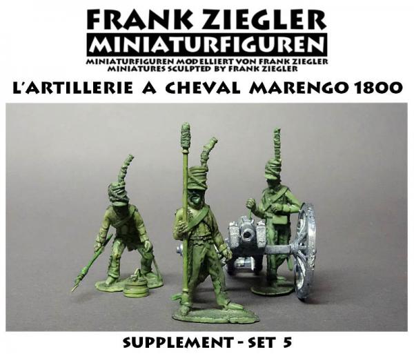 Französische reitende Artillerie 1800 - Ergänzungsset 2