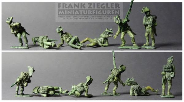 French light infantry set 6 - Casualties