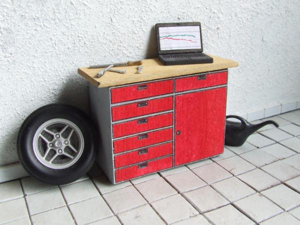 Werkbank Unterschrank