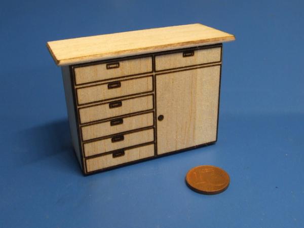Werkbank Unterschrank