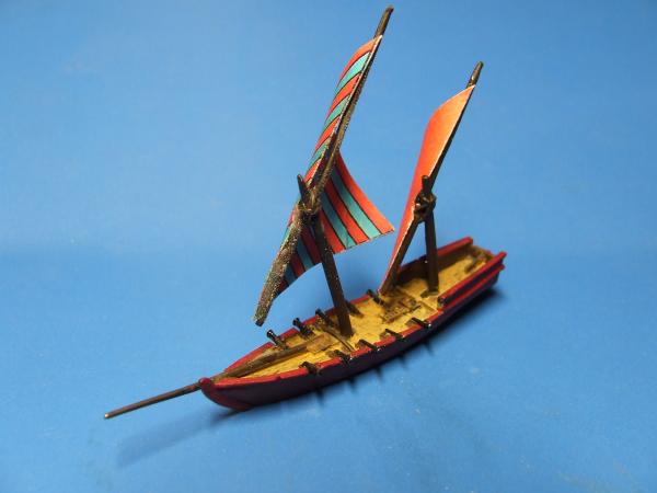 Arabische Dhau, bewaffnet