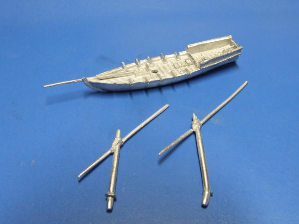 Arabische Dhau, bewaffnet