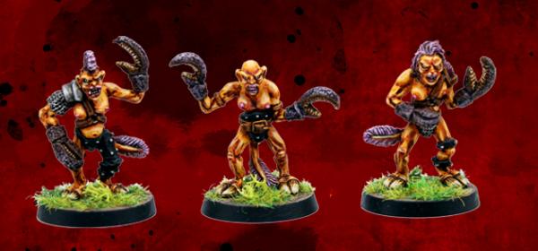 Crabclaw Demons - 3 Figuren