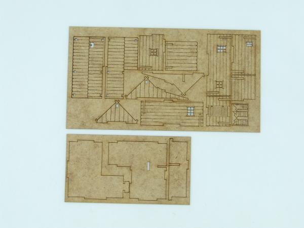 Russian Village House 02, 15mm/1:100