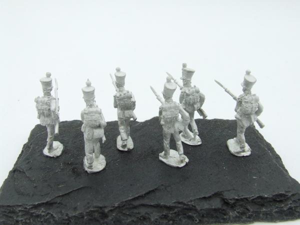 French Fusiliers 1813-15, advancing - 1:72/20mm