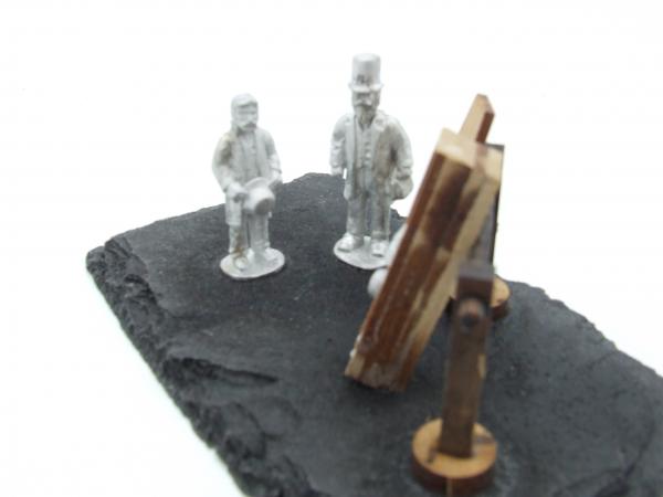Wild West Figuren - Undertaker + Sarg 1:56/28mm