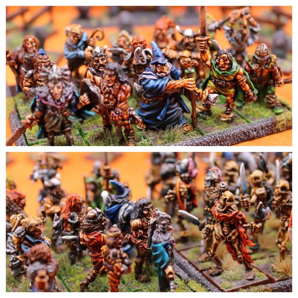 The comrades - 5 figures