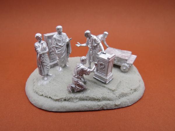 Komplettdiorama - "Auch hier wird gefeilscht"