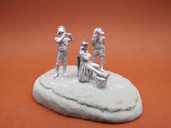 Komplettdiorama - "Eine Schlacht macht müde"