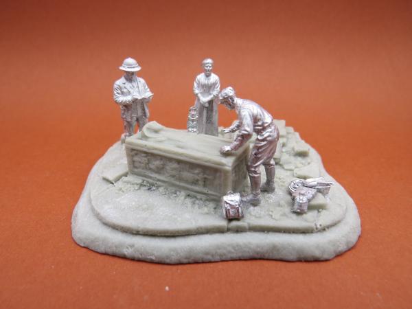 Complete Diorama - "I wonder who that was?"