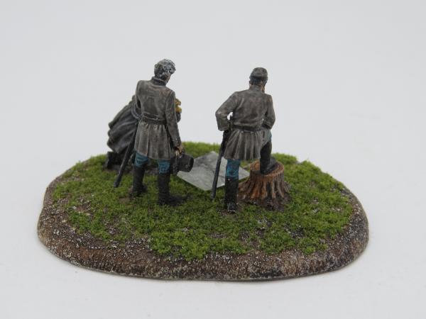 Komplettdiorama - "Der Schlachtplan"