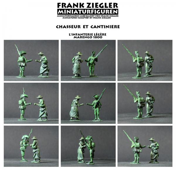 French light infantry set 8 - Cantiniere with light infantryman