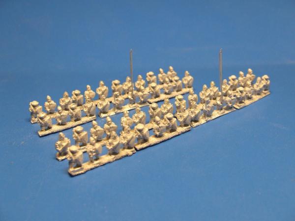 Knights on foot
