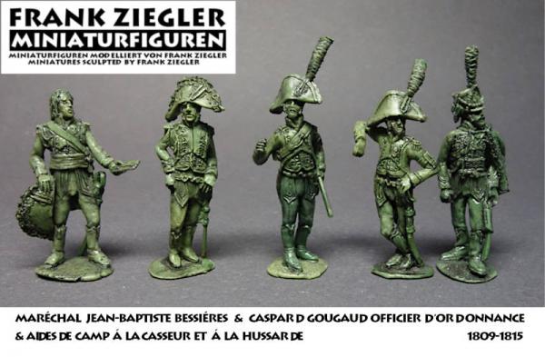 Marshal Bessières with his aides-de-camp - 1:72/20mm