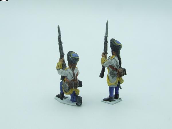 Österreich, ungarische Grenadiere, 7 jähriger Krieg - Gewehr bereit