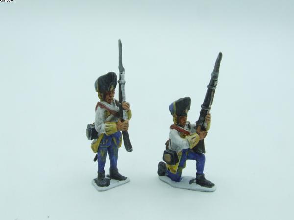 Österreich, ungarische Grenadiere, 7 jähriger Krieg - Gewehr bereit