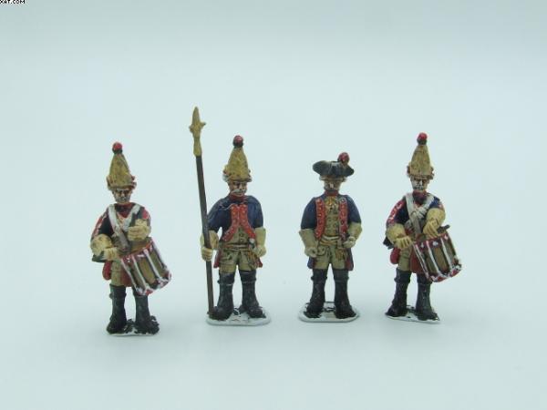 Preußen, Grenadiere Kommandoset 7 jähriger Krieg