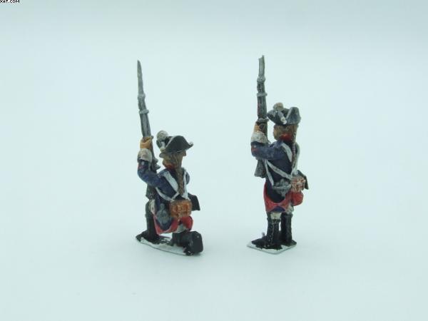 Prussia, musketeers, 7 years war - at ready