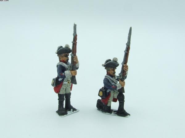 Prussia, musketeers, 7 years war - at ready