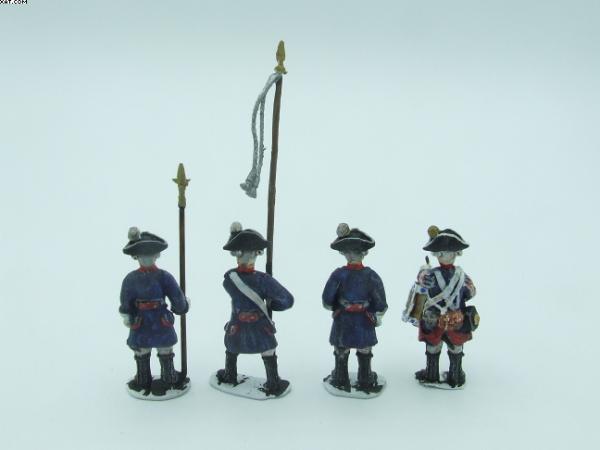 Preußen, Musketiere Kommandoset 7 jähriger Krieg