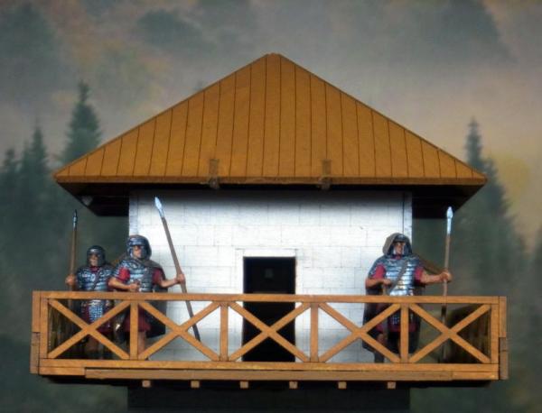 Roman Limes watchtower, 20mm/1:72 - Lasercut