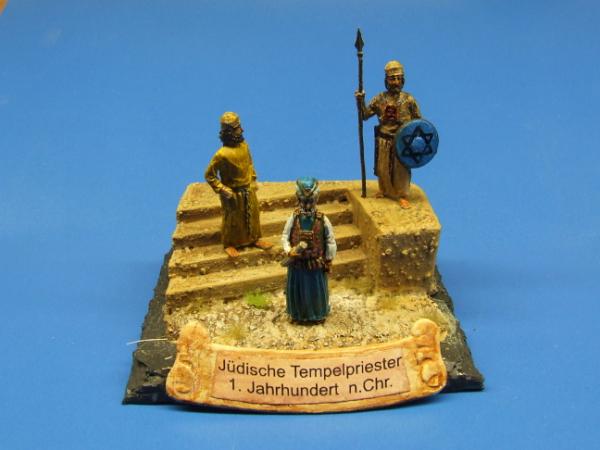 Jewish temple priests and guard