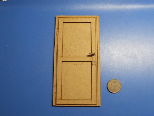 Door with doorcase - Lasercut