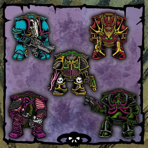 Traitor Space Dwarfs - Squad II