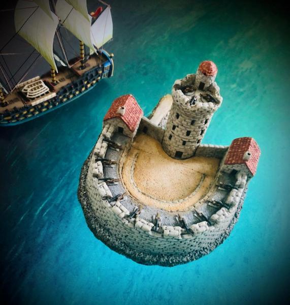 Vauban fortification-island