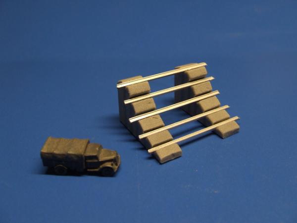 Anti tank curve gate