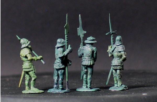Knights and Men at arms