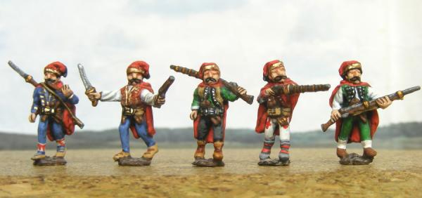 Croatian Seressaners on foot