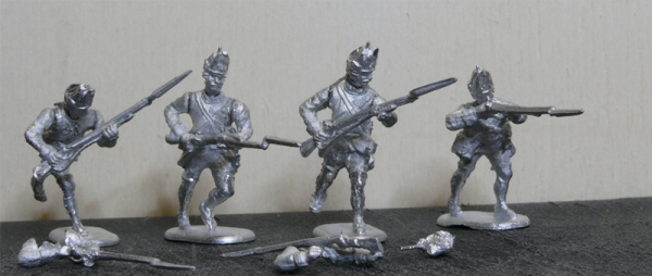 Prussian infantry Multipose figures set 1