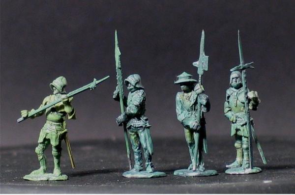 Knights and Men at arms