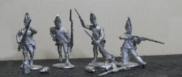 Prussian infantry Multipose figures set 2