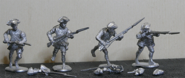 Prussian infantry Multipose figures set 1