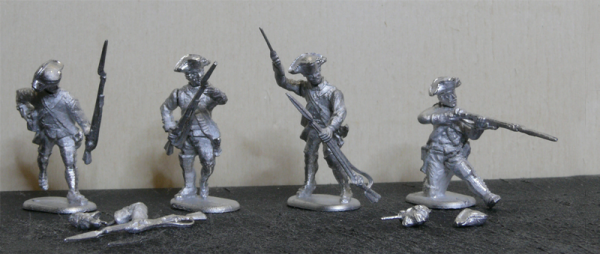 Prussian infantry Multipose figures set 2
