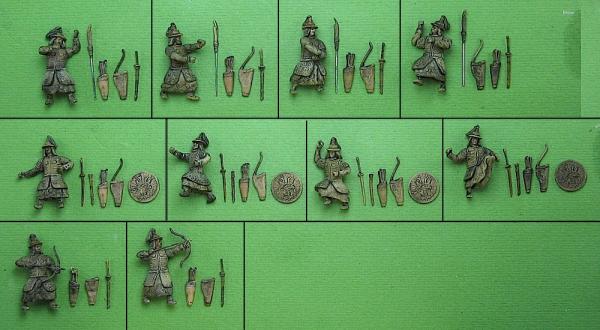 Ming Leibgardeinfanterie kämpfend