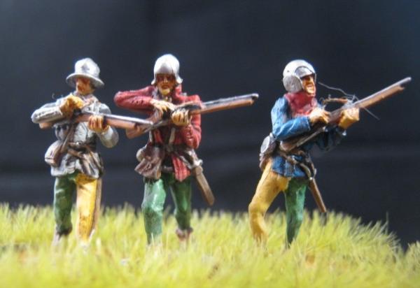 Arebuse gunner in gun battle