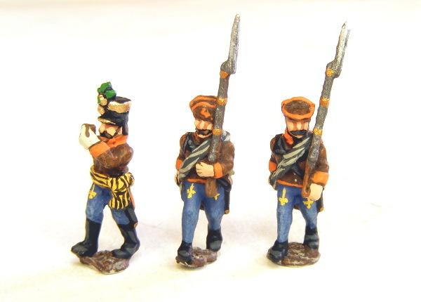 Hungarian Line infantry / Austrian Grenzer marching