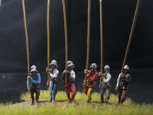 Pikeman Set E - no armor, only helmet
