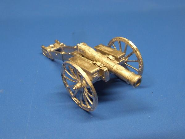 Britisches 6 pdr Geschütz lang