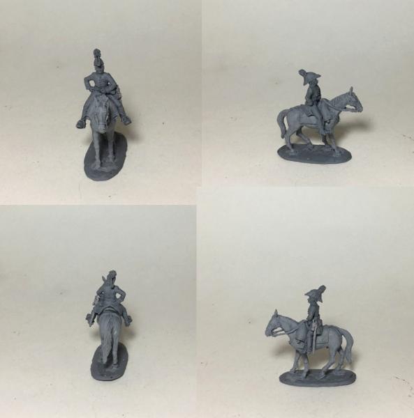 Österreichische Infanterie 1809-1815 - Berittener Offizier