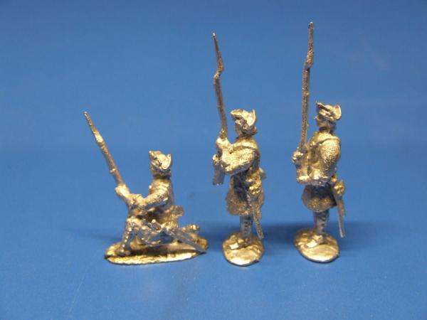 Französische Infanterie, Gewehr bereit